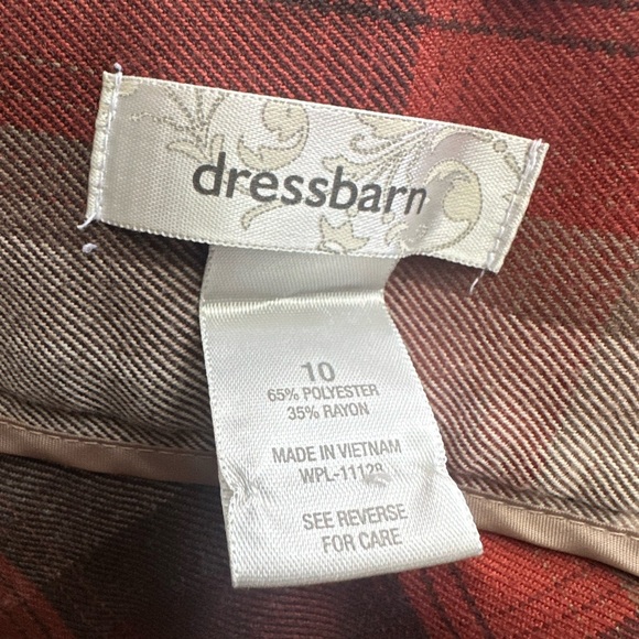 Dressbarn Casual Women’s Plaid A-Line Midi Skirt, Size 10 Multicolored. - Picture 7 of 7